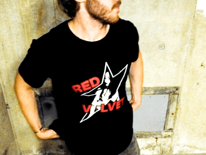 RED VELVET STAR TEE - Philip McHale